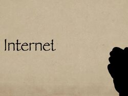 Silhouette persons hand over internet marketing Writing animation on paper Stock Footage