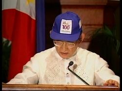 USA: WASHINGTON: PRESIDENT OF THE PHILIPPINES FIDEL RAMOS VISIT News Clip