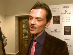 British Fashion Awards backstage Stock Footage