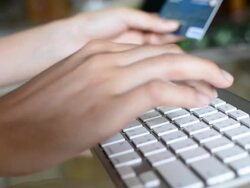 Online shopping Stock Footage