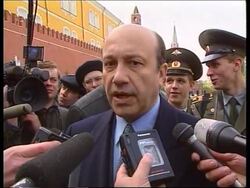 RUSSIA: 54TH ANNIVERSARY OF THE END OF WW2 CEREMONY (2) News Clip