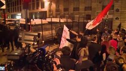 Far-right groups clash with police after vote to legalise same-sex marriage Instructional Video