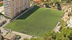 Marseille Soccer Field Stock Footage
