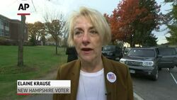 Voters going to the polls are voicing a mix of hope, cynicism and anger as they cast ballots. Republicans need to pick up six seats to win. (Nov. 4) News Clip