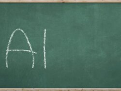 Chalkboard Writing - ABC Stock Footage