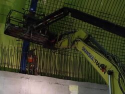 Construction Continues On New York's 2nd Avenue Subway Stock Footage