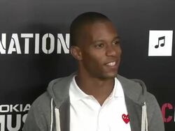 Victor Cruz at 2013 Roc Nation Pre-Grammy Brunch 2/9/2013 in West Hollywood, CA.(Footage by WireImage Video/Getty Images Entertainment Video) Stock Footage