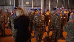 VOICED : International women's day: portrait of Cyprus peacekeeping chief News Clip