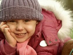 HD: Portrait Of A Little Girl Stock Footage