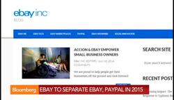 eBay Announces Plan to Separate From Payments Unit PayPal News Clip
