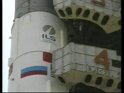 Russian Proton rocket launches communications satellite News Clip