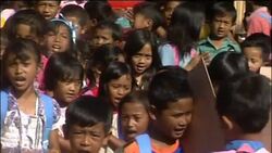 Thousands of children are homeless following volcano eruption News Clip