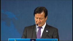 EDIT SKor, US finance ministers Trichet comment after meeting News Clip