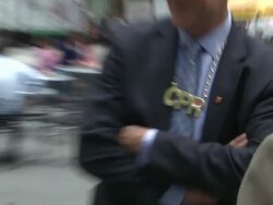 Tommy Watson at American Heart Association's Hands-Only CPR Campaign Launch Stock Footage