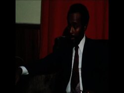 SYND 28 8 77 INTERVIEW WITH WSLF LEADER ABDELLAHI HASSAN News Clip