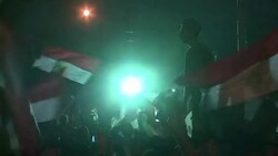 CLEAN : Protests continue in Egypt as army gives News Clip
