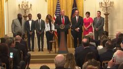 Trump Touts Tax Cuts During Successful Week News Clip