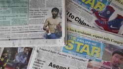 VOICED : Philippine boxing great Pacquiao on political crusade News Clip