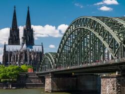 Cologne Cathedral Stock Footage