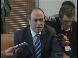 Shalom with Wolfensohn and Fini News Clip