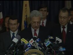 Federal officials in New Jersey say a two-track investigation into corruption and money laundering is not about politics or religion News Clip