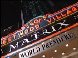 Premiere of 'The Matrix' Stock Footage