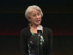 Empire Legend Award - Dame Helen Mirren at The Jameson Empire Awards - Show at The Grosvenor House Hotel on March 24, 2013 in London, England (Footage by WireImage Video/Getty Images) Stock Footage