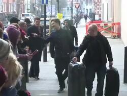 Connor Maynard at Comic Relief Celebrity Sightings Stock Footage