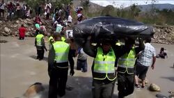 CLEAN : Deportations continue on Colombia Venezuela border News Clip