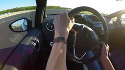 Race Car Driving Stock Footage