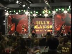 The exercise guru, Billy Blanks, receives a superstar's welcome in Japan News Clip