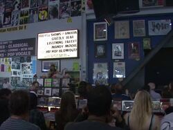 Mandy Moore In-Store Appearance In Celebration Of 'Amanda Leigh' CD Stock Footage