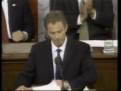 GNS British PM addresses US Congress News Clip