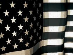 American Flag - Sketched V4 Stock Footage