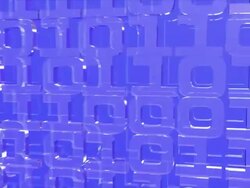 binary numbers 01 Stock Footage