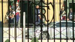 CLEAN : Air Algerie victims families meet French President Hollande News Clip