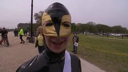 Batmans, Supermans, Spidermans and more obscure superheroes flocked to the Capitol Mall Friday to try to set a Guinness World Record for largest gathering of people wearing comic book character costumes ahead of this weekend's Awesome Con. (April 18) News Clip