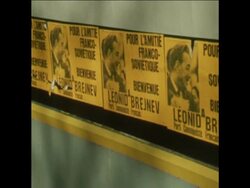 SYND 23/10/1971 PREPARATIONS IN PARIS FOR THE FORTHCOMING VISIT OF LEONID BREZHNEV News Clip