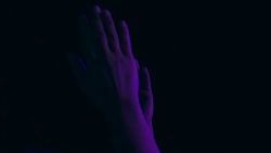 Slow motion: Clapping hands on concert Stock Footage