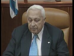 WRAP Sharon with cabinet, efforts to forge new coalition, adds reax Instructional Video