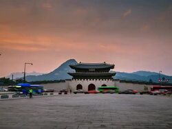 Gyeongbokgung Palace Stock Footage