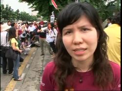 WRAP Protesters mark 20th anniversary of Myanmar uprising News Clip
