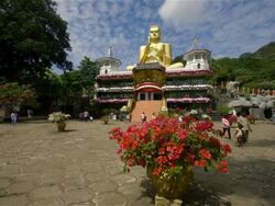 BIG BUDDHA AND GOLDEN TEMPLE Stock Footage