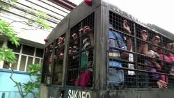 VOICED : Cambodia worker exodus hits 220000 News Clip