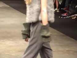 Models on the runway at Buenos Aires Fashion Week on February 25, 2011, in Buenos Aires, Argentina. (Footage by Meche Marmol/LatinContent/Getty Images) Stock Footage