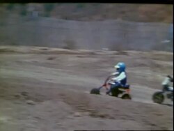 Mercury Mini-Bike Clutch Race Stock Footage
