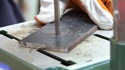 Drill Press Metal - Montage Stock Footage