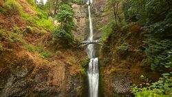 Multnomah Falls Stock Footage