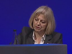 Theresa May Addresses police Federation News Clip