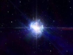 Hyper  jump into the Galaxy Stock Footage